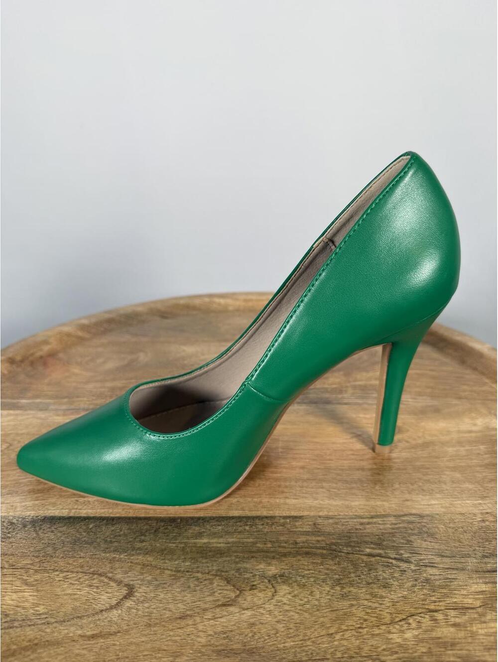 French Connection Womens Sierra Pointed Toe Pumps Green Size 7 NWB - Picture 12 of 13